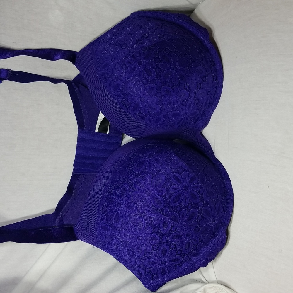 City Chic padded purple bra size 44DD